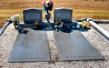 Henry Fletcher and Lucy Mae Lanier Boatright Gravestone