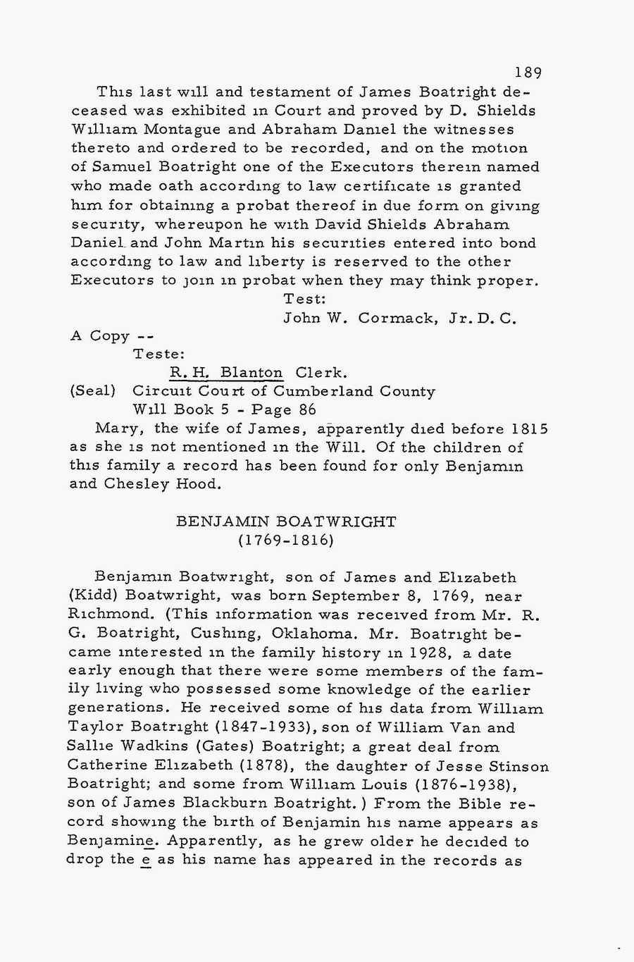 HistoricalSouthernFamilies