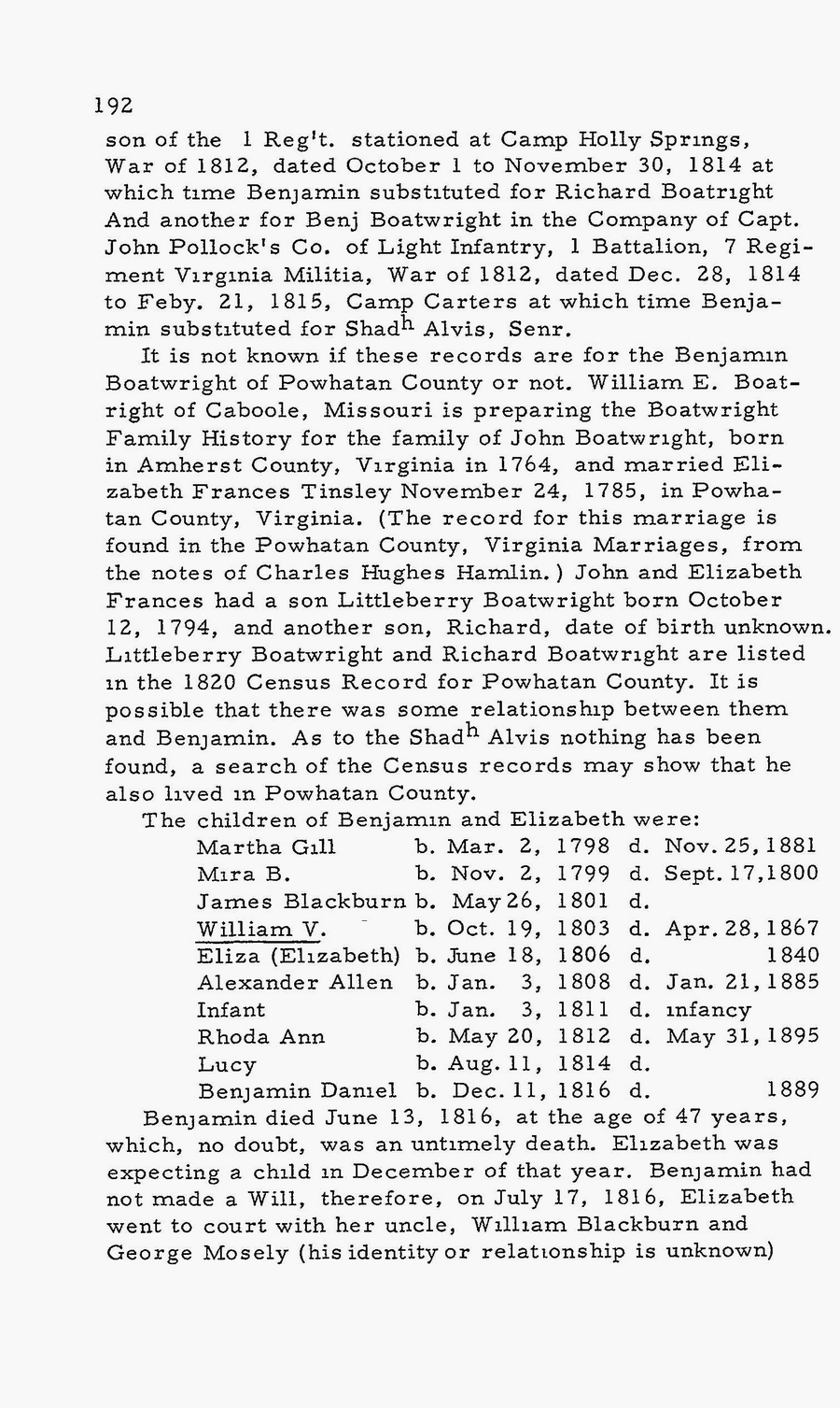 HistoricalSouthernFamilies