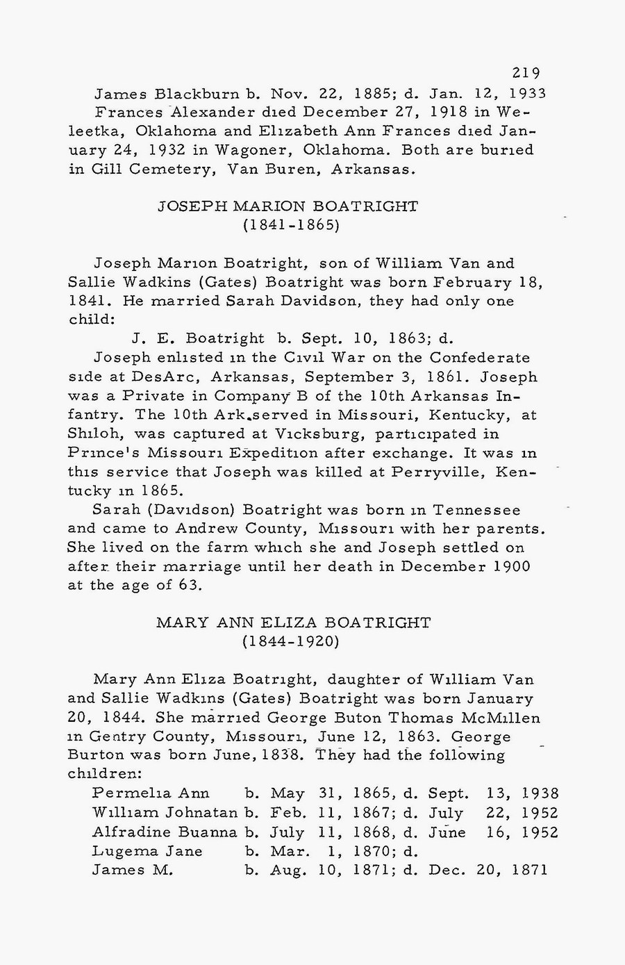 HistoricalSouthernFamilies