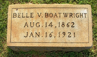 Isabella Victoria Boatwright Gravestone