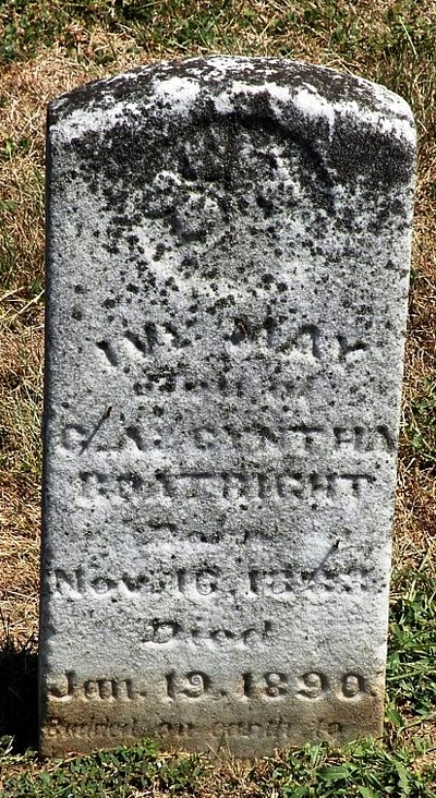 Ivy May Boatright Gravestone