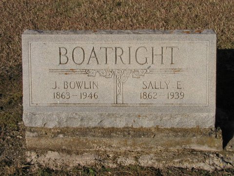 Jeckonias Bowlin Boatright Gravestone