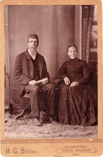 Jacob Gates and Clarissa Caroline Cook Boatright