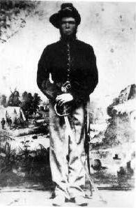 Jacob Gates Boatright in Civil War Uniform