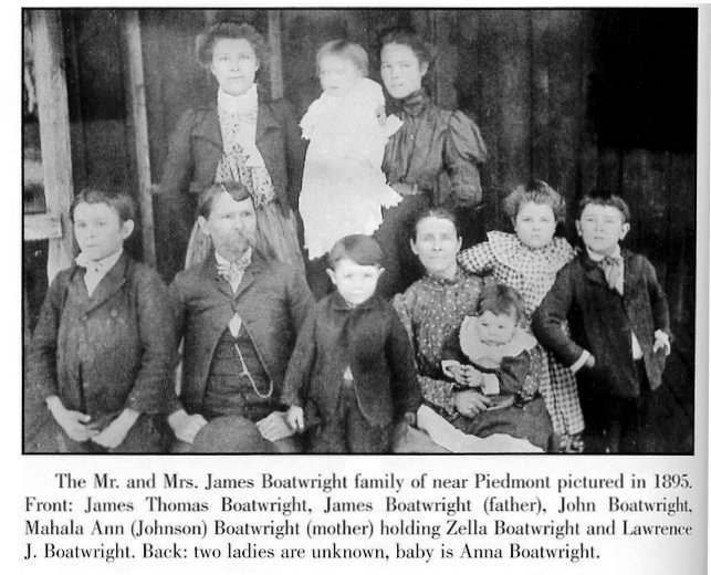 James John M. Boatwright and Family