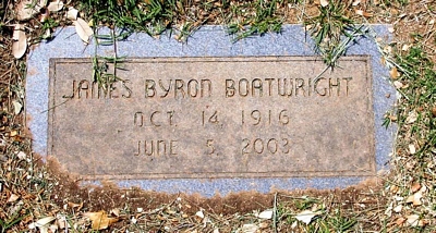 James Byron Boatwright Gravestone