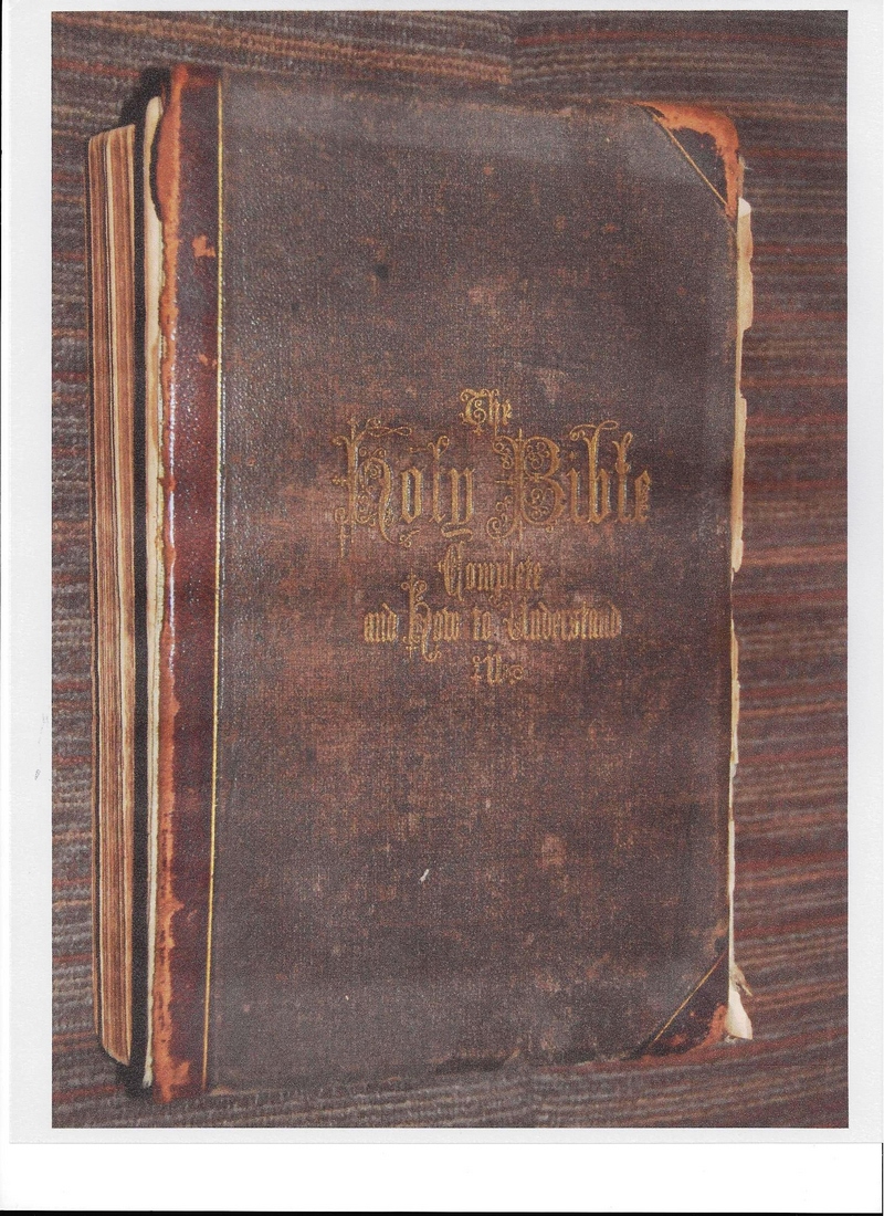 James Daniel Boatright Bible: