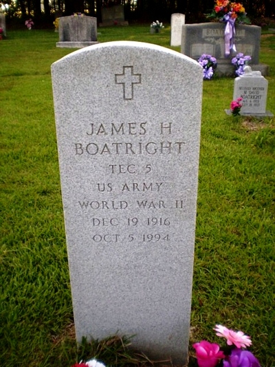 James H. Boatright Gravestone