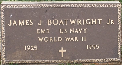 James Junious Boatwright Gravestone