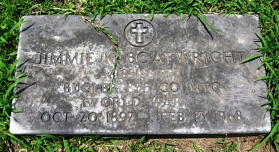 James K. Boatwright Gravestone: