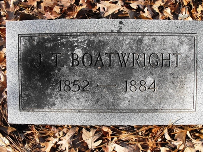 James Thomas Boatwright Gravestone