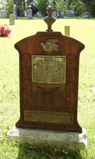 James William Boatwright Gravestone