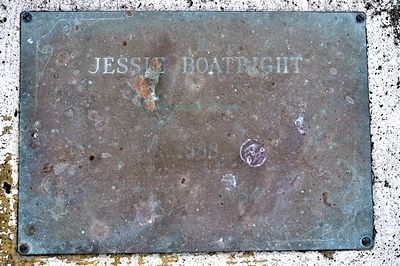 Jesse E. Boatright Gravestone: