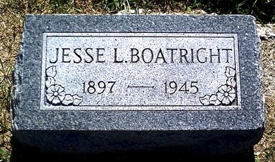 Jesse Lee Boatright Marker: