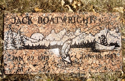 Jesse Norman Boatwright Gravestone