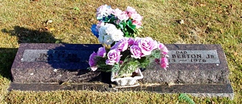 Joel Berton and Ina Fern McKinney Boatright Gravestone