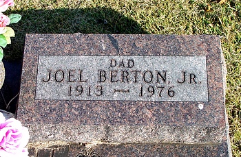 Joel Berton and Ina Fern McKinney Boatright Gravestone