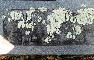 John Andrew Boatright Gravestone