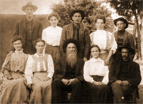 John Chesley Boatright and Martha Alice Renfro and Children