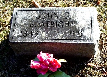 John Clayborn Boatright Gravestone