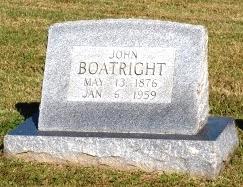 John J. Boatright Gravestone