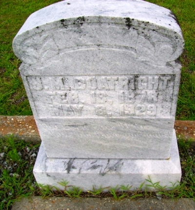 John Mitchell Boatright Gravestone