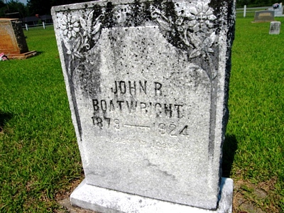 John Russell Boatwright Gravestone