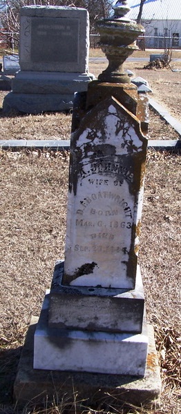 Johnnie A. Colley Boatwright Gravestone