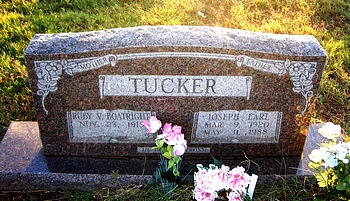Joseph Earl Tucker Gravestone
