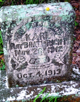 Karl Ray Boatwright Gravestone