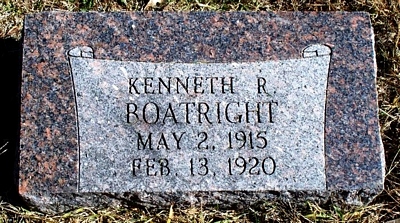 Kenneth R. Boatright Gravestone