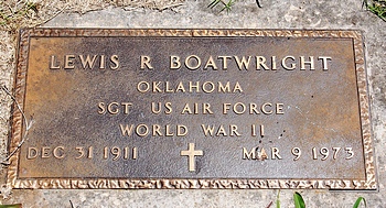 Lewis Russell Boatwright Marker