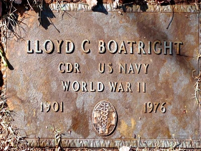 Lloyd Cecil Boatright Gravestone: