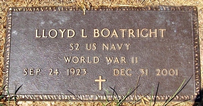 Lloyd L. Boatright Marker: