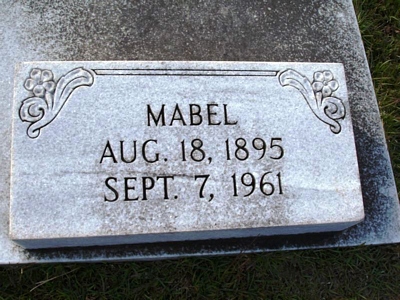 Mable Rigdon Boatright Gravestone
