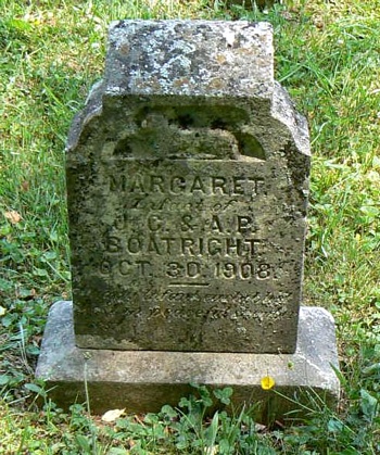 Margaret Boatright Gravestone