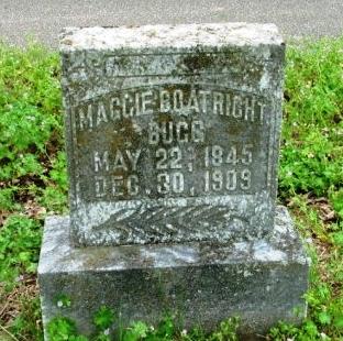 Margaret Flynn Boatright Bugg Gravestone