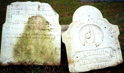 Margaret R. Grafton Boatright Gravestone