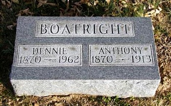 Mark Anthony Boatright and Hardena Gasaway Marker