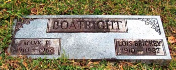 Mark Franklin Boatright Marker