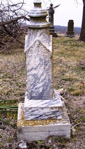 Martha Jane Callendar Boatwright Gravestone