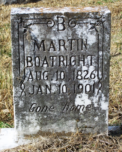 Martin Boatright Gravestone