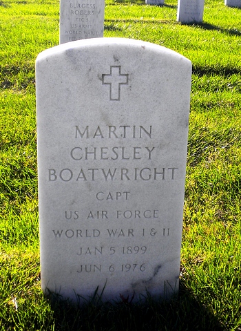 Martin Chesley Boatwright Gravestone: