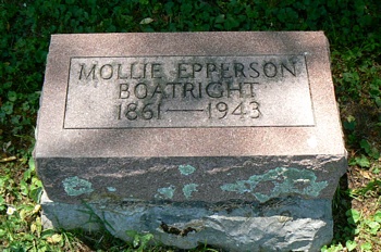 Mollie Epperson Boatright Marker