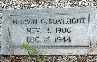 Murvin Louise Cason Boatright Gravestone