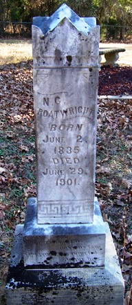 Nathaniel C. Boatwright Gravestone