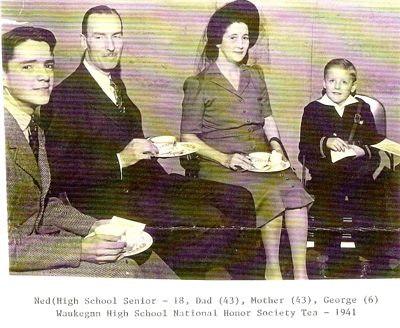Ned, Dean, Mildred and George Boatright