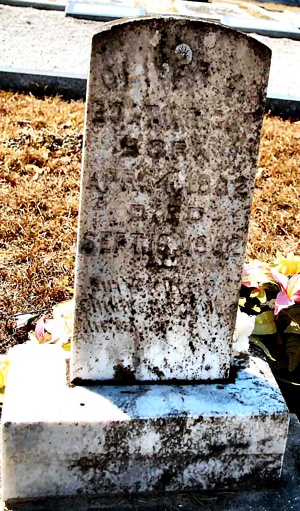 Oliver Justus Boatright Gravestone