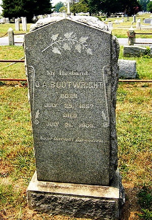 Orlando Almorand Bootwright Gravestone